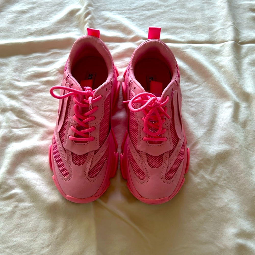 Pink Steve Madden Women's Possession Platform Sneaker